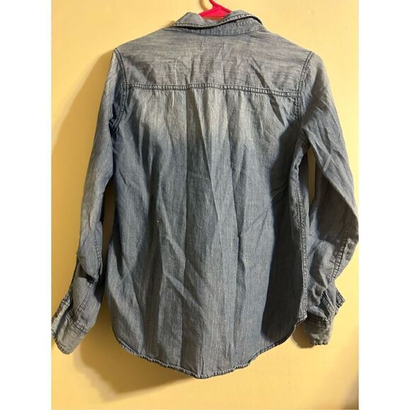 Hollister denim top size small - Picture 2 of 4